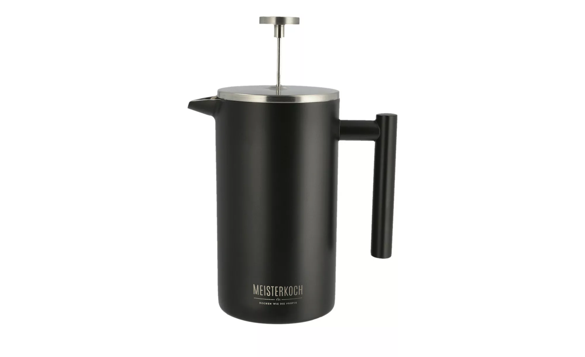 Meisterkoch Kaffeepresse  CENA ¦ schwarz ¦ Edelstahl ¦ Maße (cm): H: 12,5 günstig online kaufen