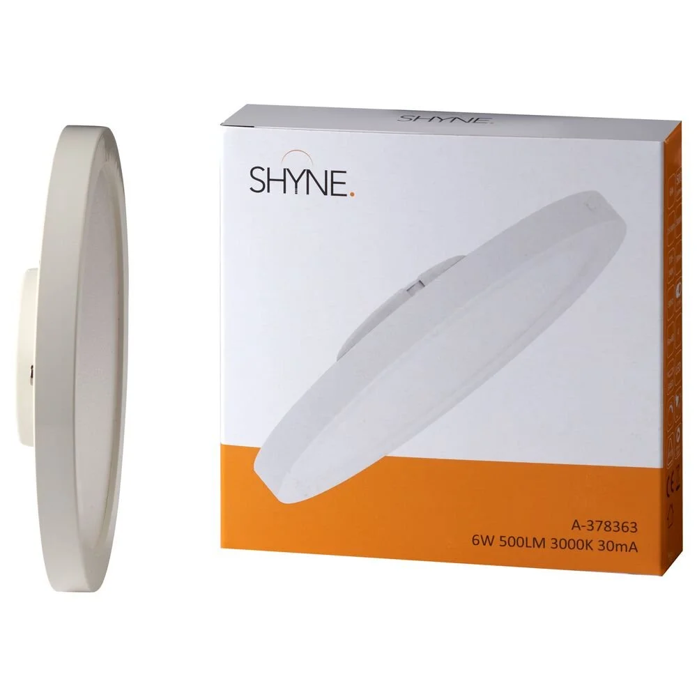 SHYNE | LED GX53 Leuchtmittel, 3000K, 500lm, Stufenlos dimmbar in Weiß günstig online kaufen
