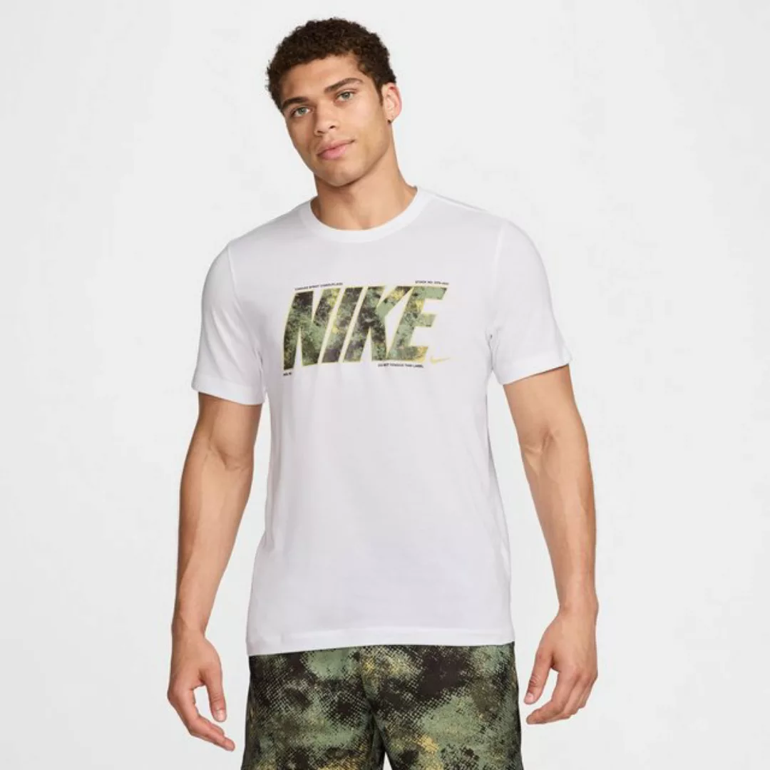 Nike T-Shirt M NK DF TEE CAMO WEISS günstig online kaufen