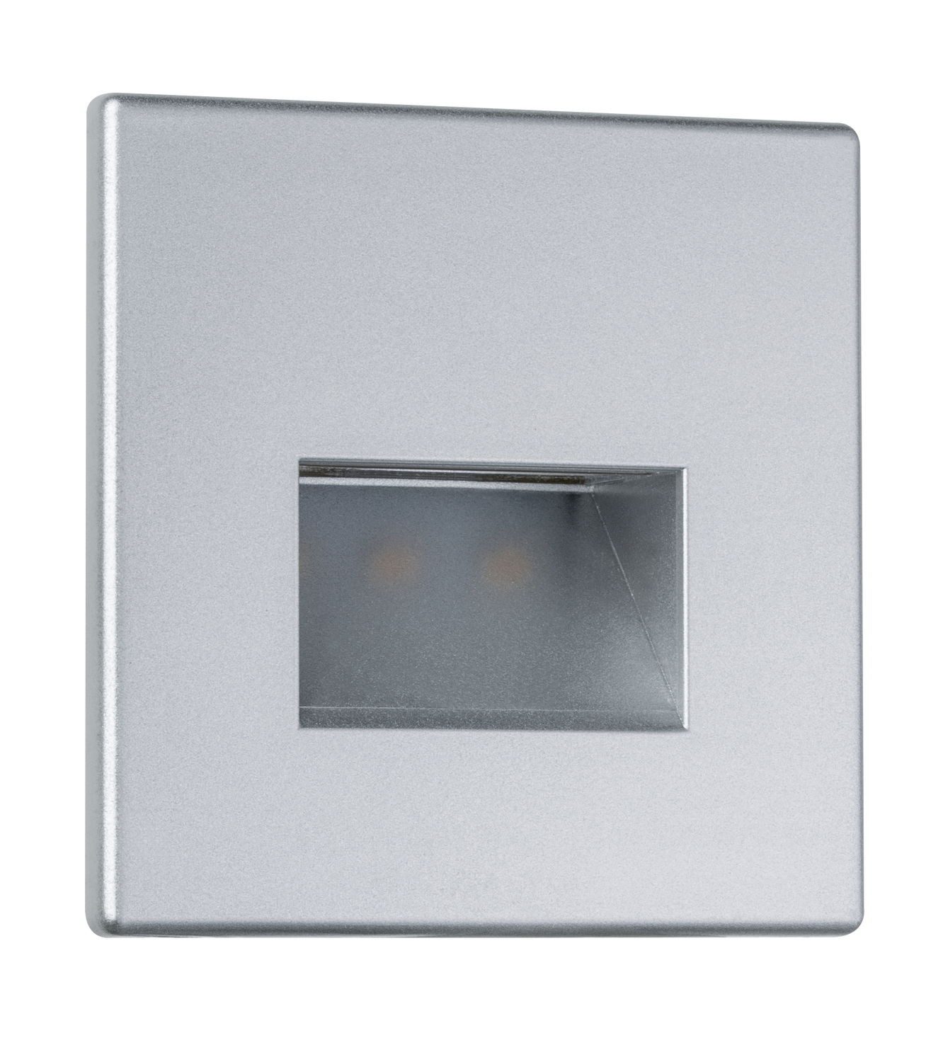 Paulmann LED-Wandeinbauleuchte EDGE, chrom matt günstig online kaufen