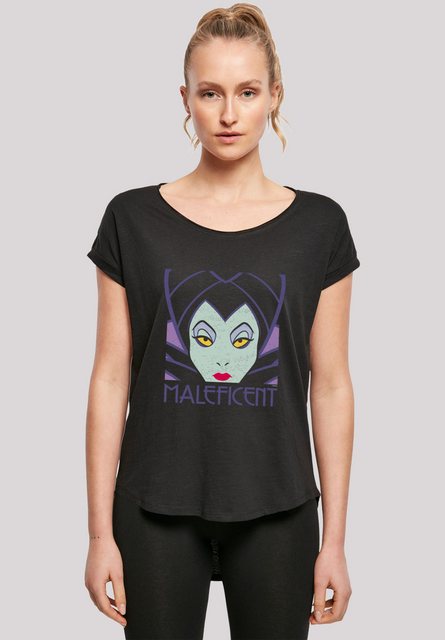 F4NT4STIC T-Shirt "Long Cut T-Shirt Disney Maleficent Cropped Head", Damen, günstig online kaufen