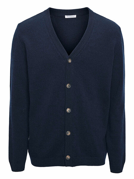 Knowledge Cotton Field Wool Cardigan günstig online kaufen