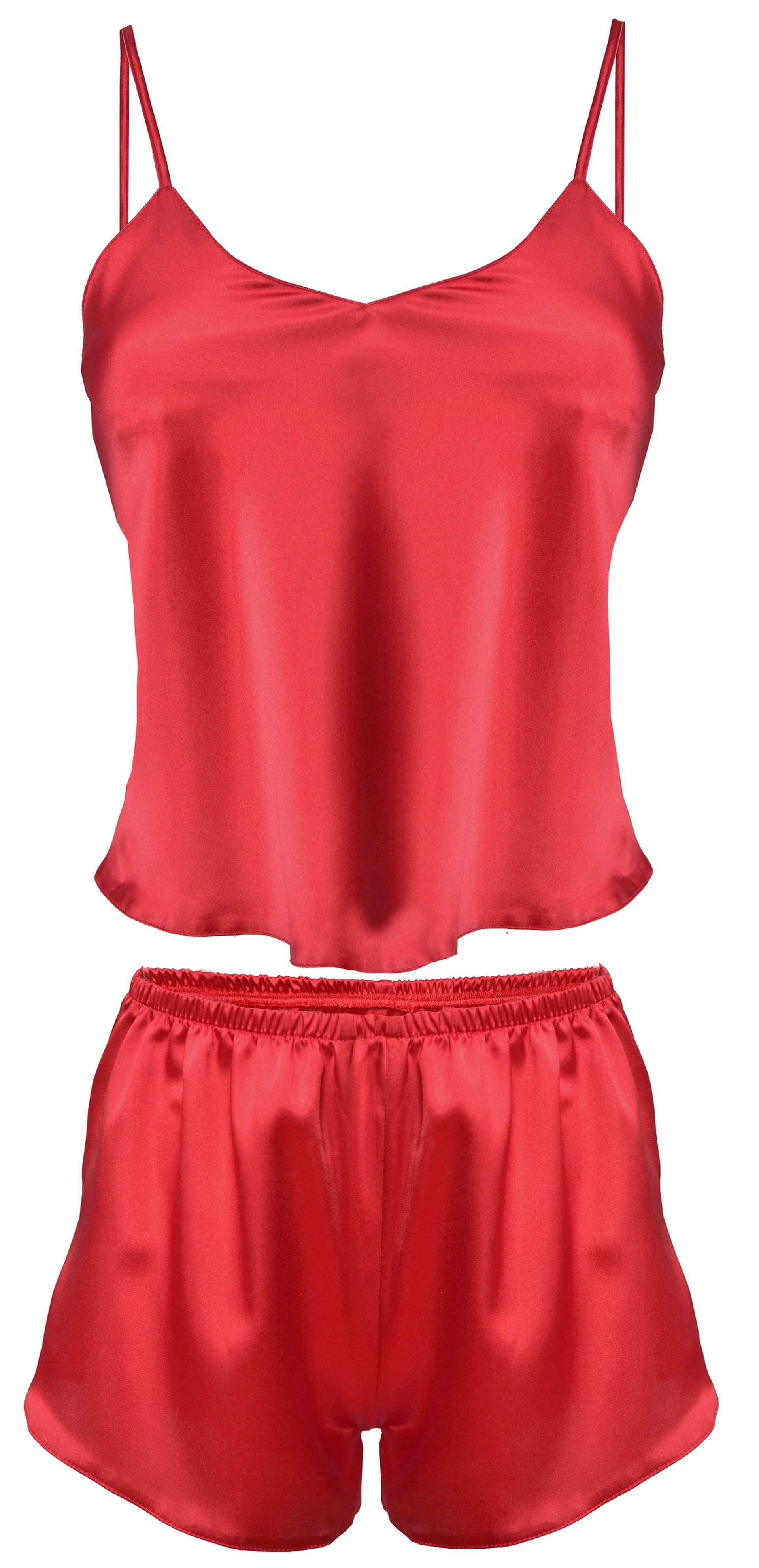 DKaren Pyjama Damen Schlafanzug Kurz Satin günstig online kaufen