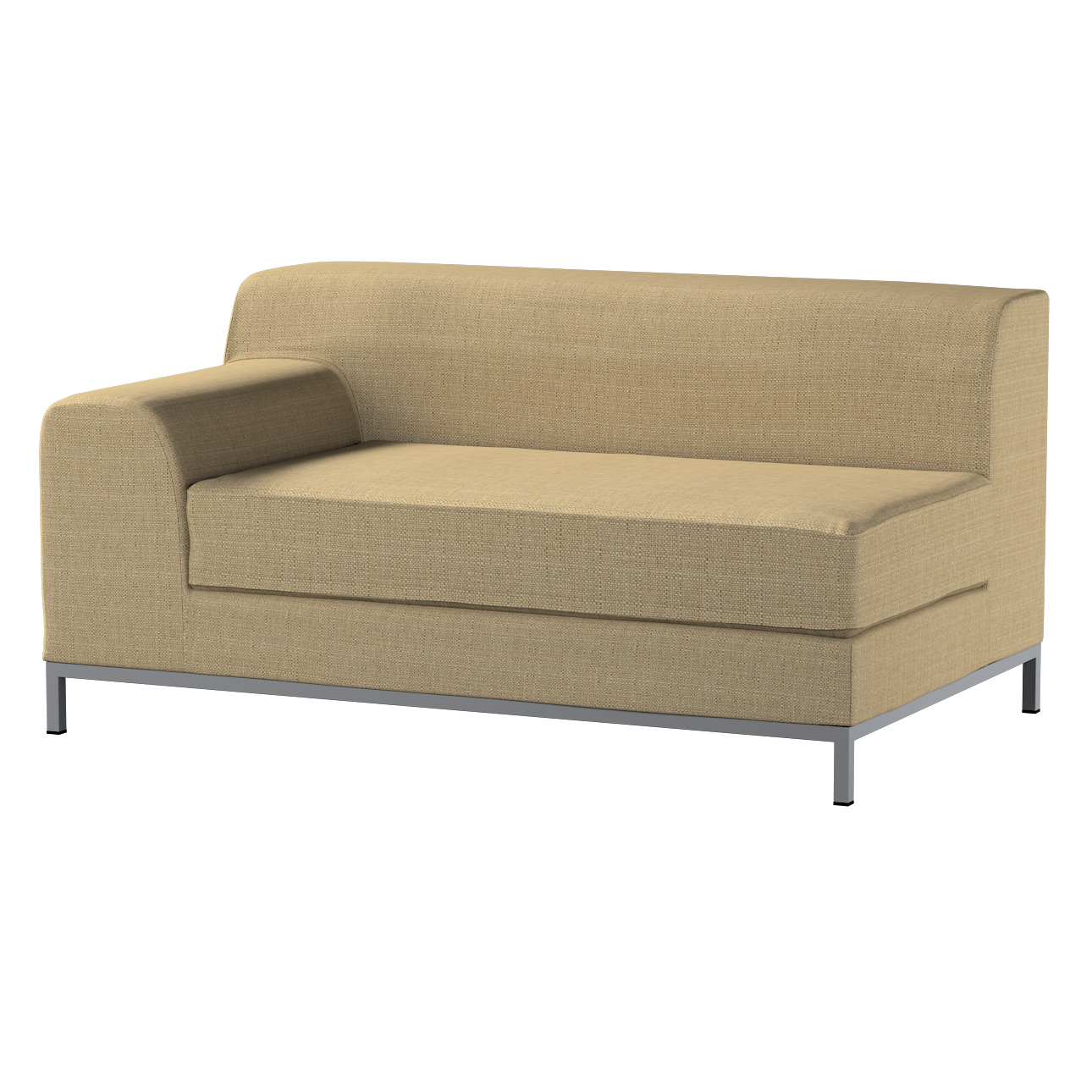 Bezug für Kramfors 2-Sitzer Sofa, Lehne links, dunkelbeige, Bezug für Kramf günstig online kaufen