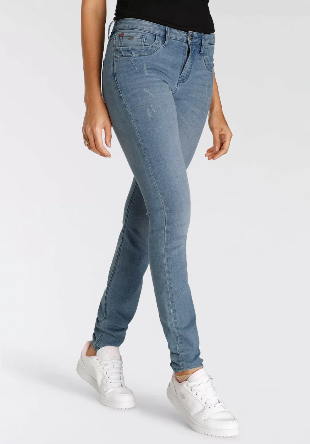 H.I.S 5-Pocket-Jeans "ednaHS", ökologische, wassersparende Produktion durch günstig online kaufen