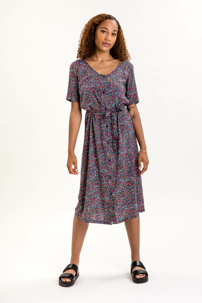 Uvr Kleid Sebrinaina Aus 100% Ecovero Tm Viskose günstig online kaufen