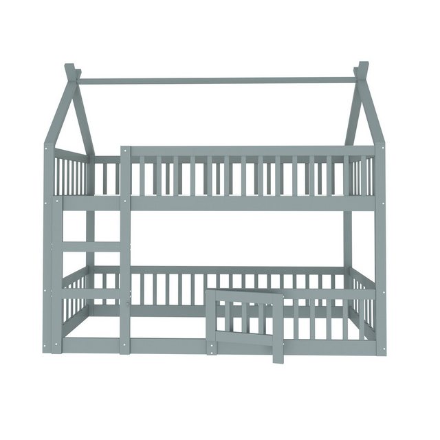 Odikalo Etagenbett Kinderbett Familienbett Treppe Loft Design Massivholzbet günstig online kaufen