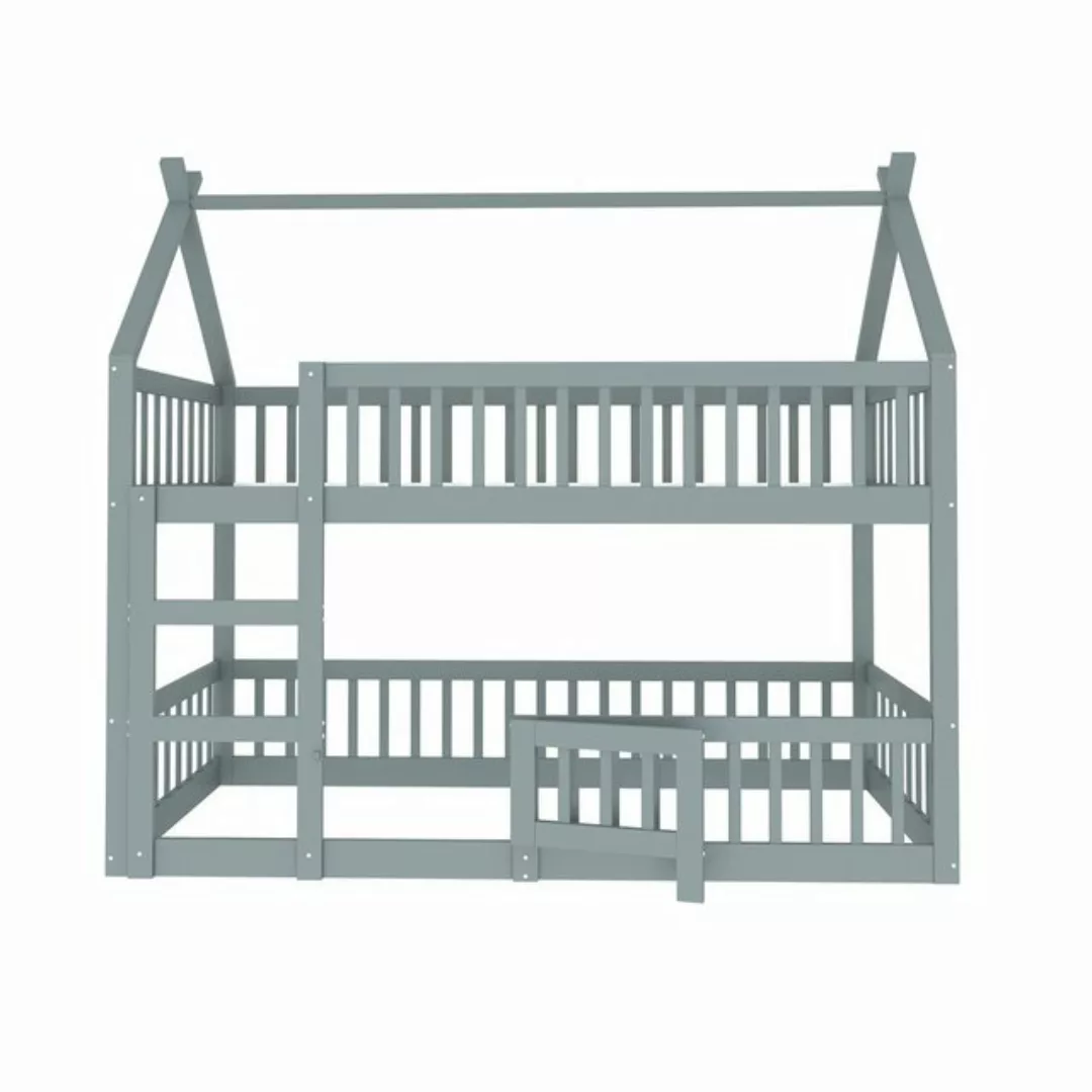 Odikalo Etagenbett Kinderbett Familienbett Treppe Loft Design Massivholzbet günstig online kaufen