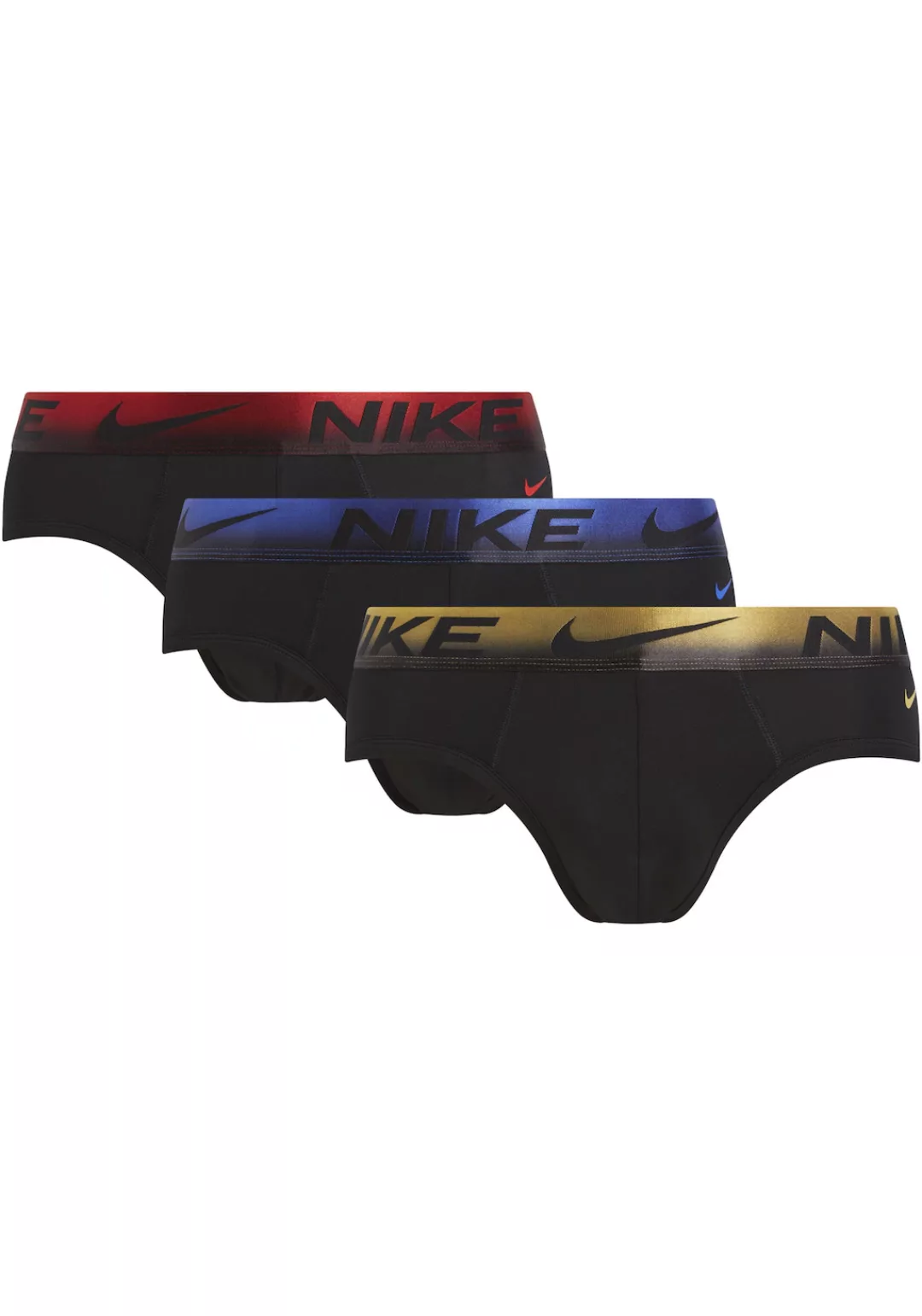 NIKE Underwear Hipster "HIP BRIEF 3PK", (Packung, 3 St., 3er), mit NIKE Log günstig online kaufen