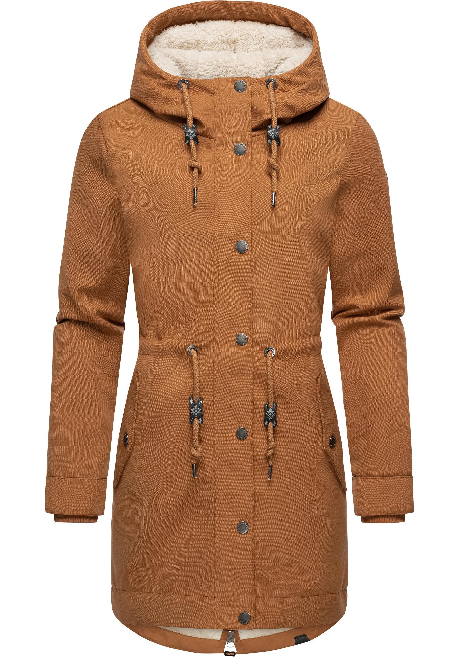 Ragwear Kurzmantel Canny Canvas Wasserdichter Damen günstig online kaufen