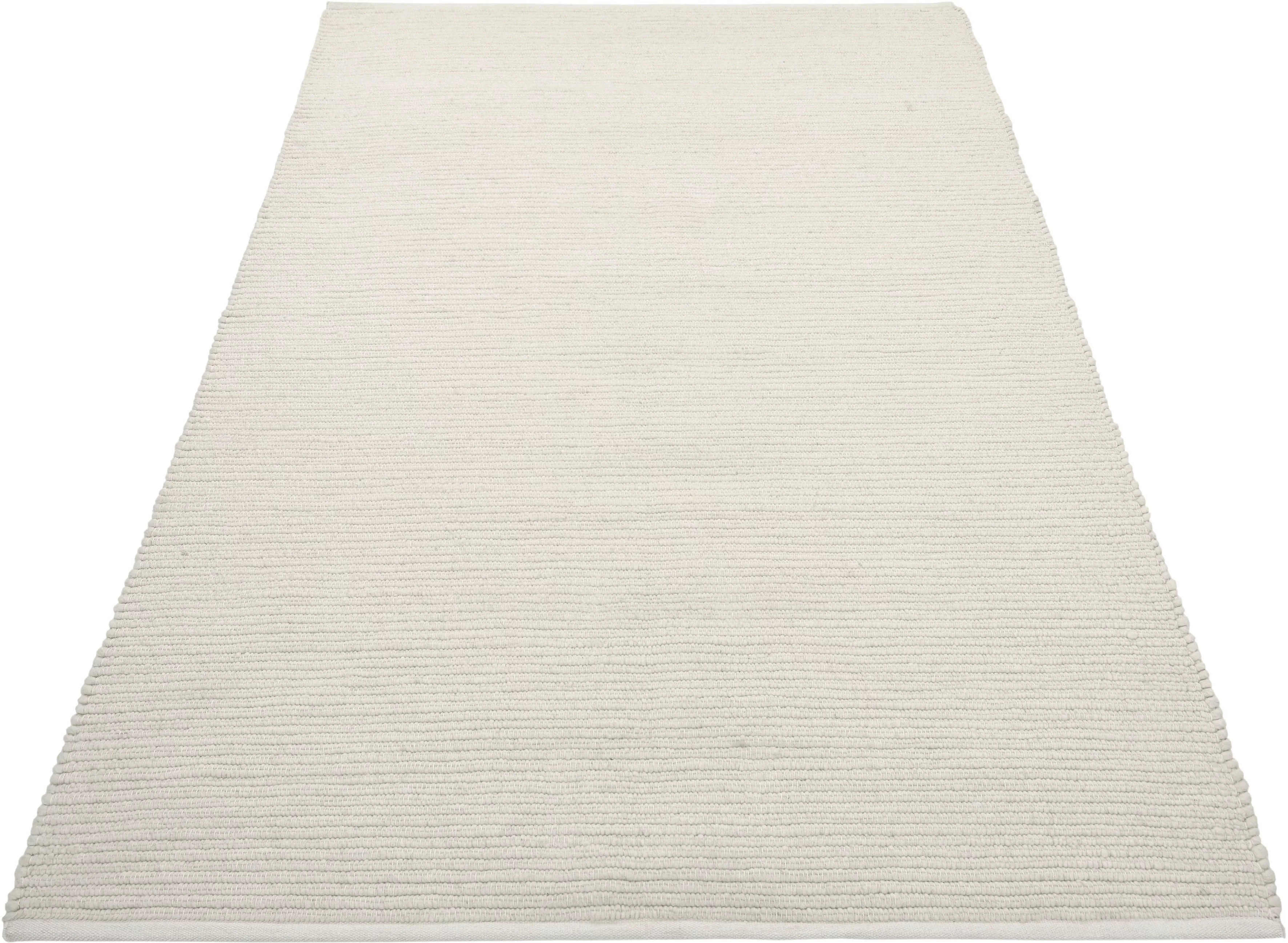 andas Teppich »Kreta, mit Wolle, handgewebt, mit Naturfaser«, rechteckig, H günstig online kaufen