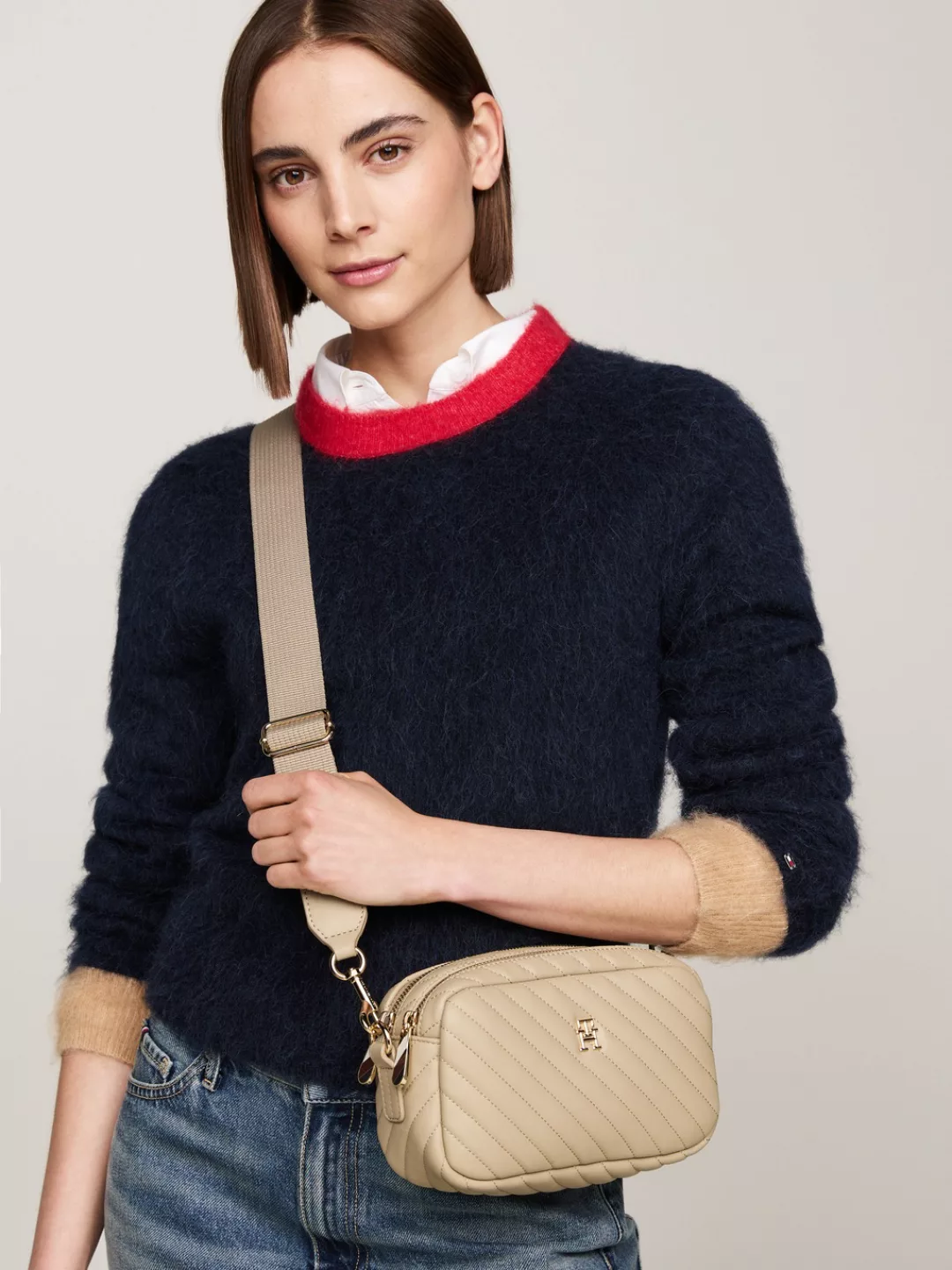 Tommy Hilfiger Umhängetasche "Women POPPY REFORM CAMERA BAG QU Crossover", günstig online kaufen