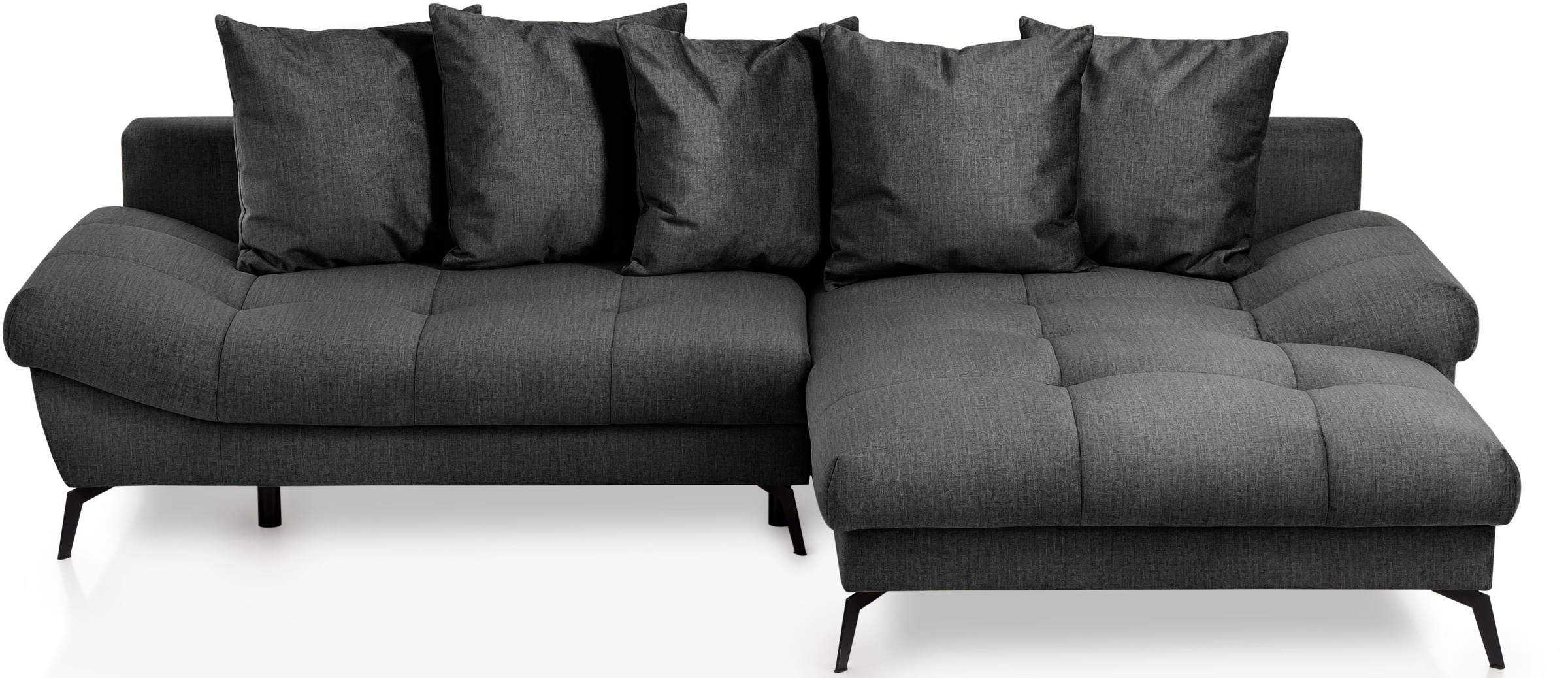 exxpo - sofa fashion Ecksofa Olmedo, extravagantes Design und toller Sitzko günstig online kaufen