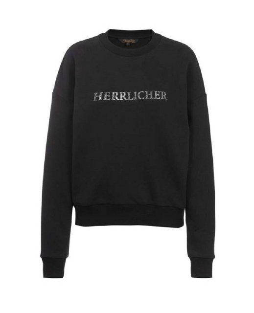 Herrlicher Sweatshirt Miren Sweat Peached mit Herrlicher Schriftzug günstig online kaufen