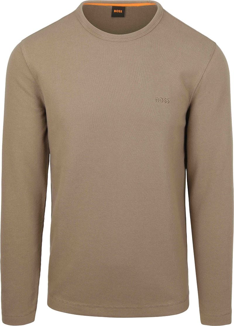 BOSS Pull Tempesto Taupe - Größe M günstig online kaufen