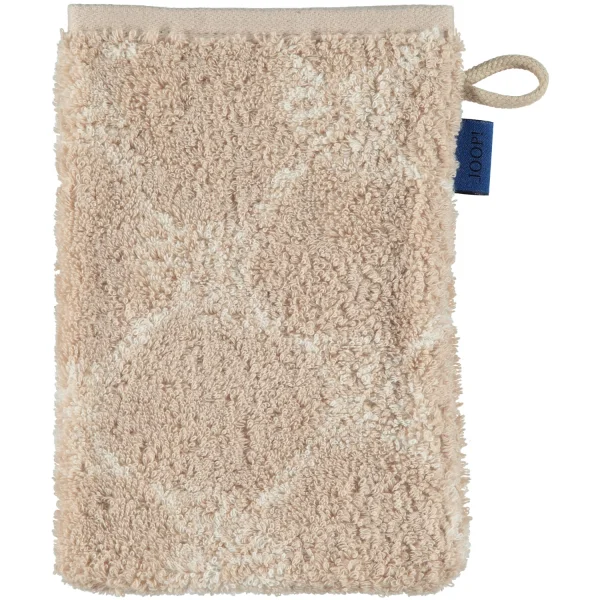 JOOP! Cornflower 1611 - Farbe: Sand - 30 - Waschhandschuh 16x22 cm günstig online kaufen