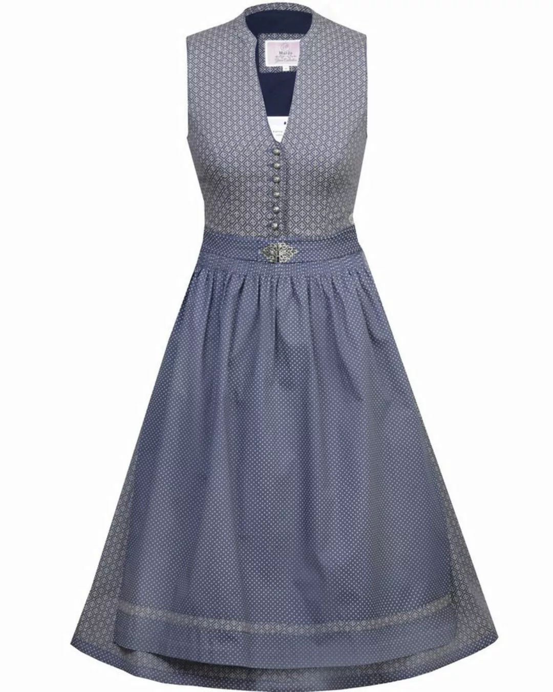 MarJo Dirndl 'Karina' Traditionell 696265, Deep Ocean Blue 65c günstig online kaufen