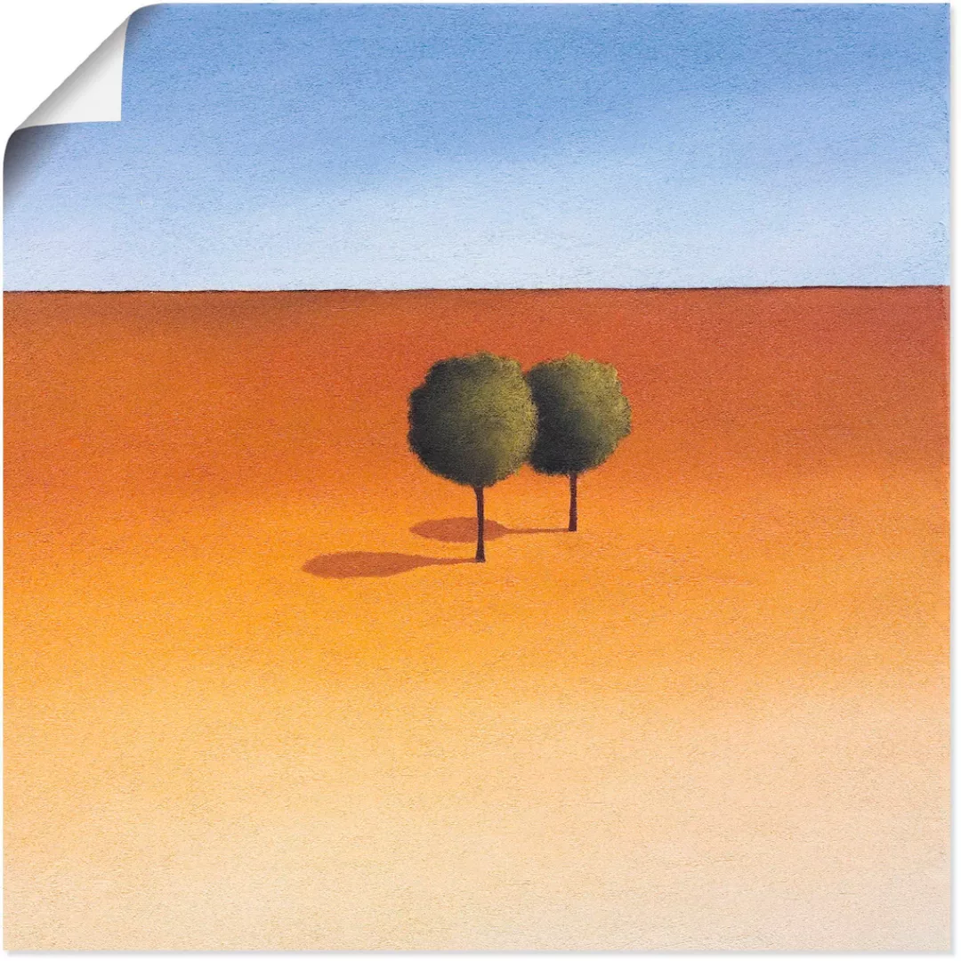 Artland Wandbild "Bäume", Bäume, (1 St.), als Leinwandbild, Poster in versc günstig online kaufen