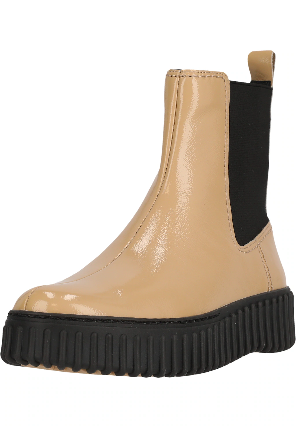 Clarks Stiefelette "Torhill Maple", mit elastischen Einsätzen an den Seiten günstig online kaufen
