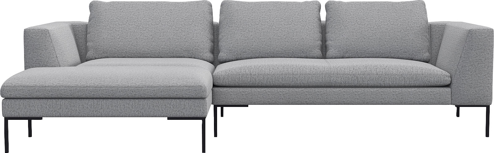 FLEXLUX Ecksofa "Loano, toller Sitzkomfort, L-Form", modernes Sofa, frei im günstig online kaufen