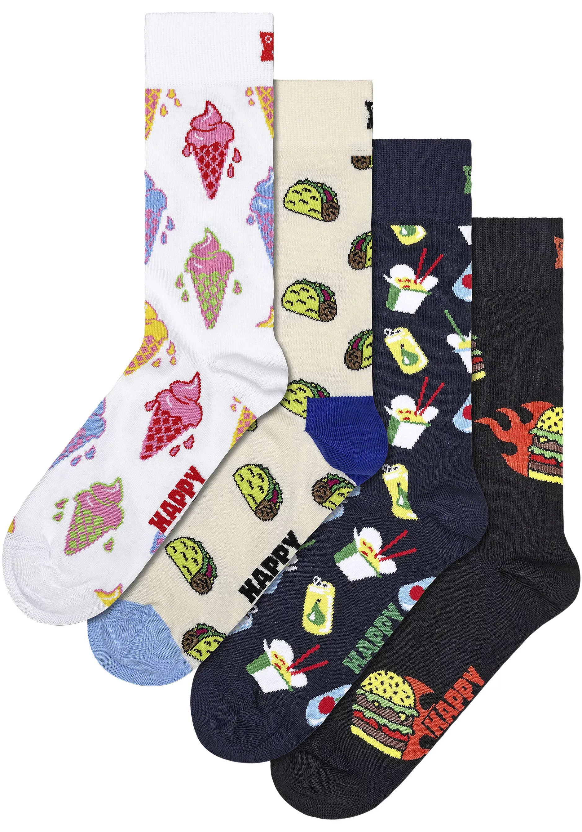 Happy Socks Socken, (4 Paar), Auto-Gift-Set günstig online kaufen