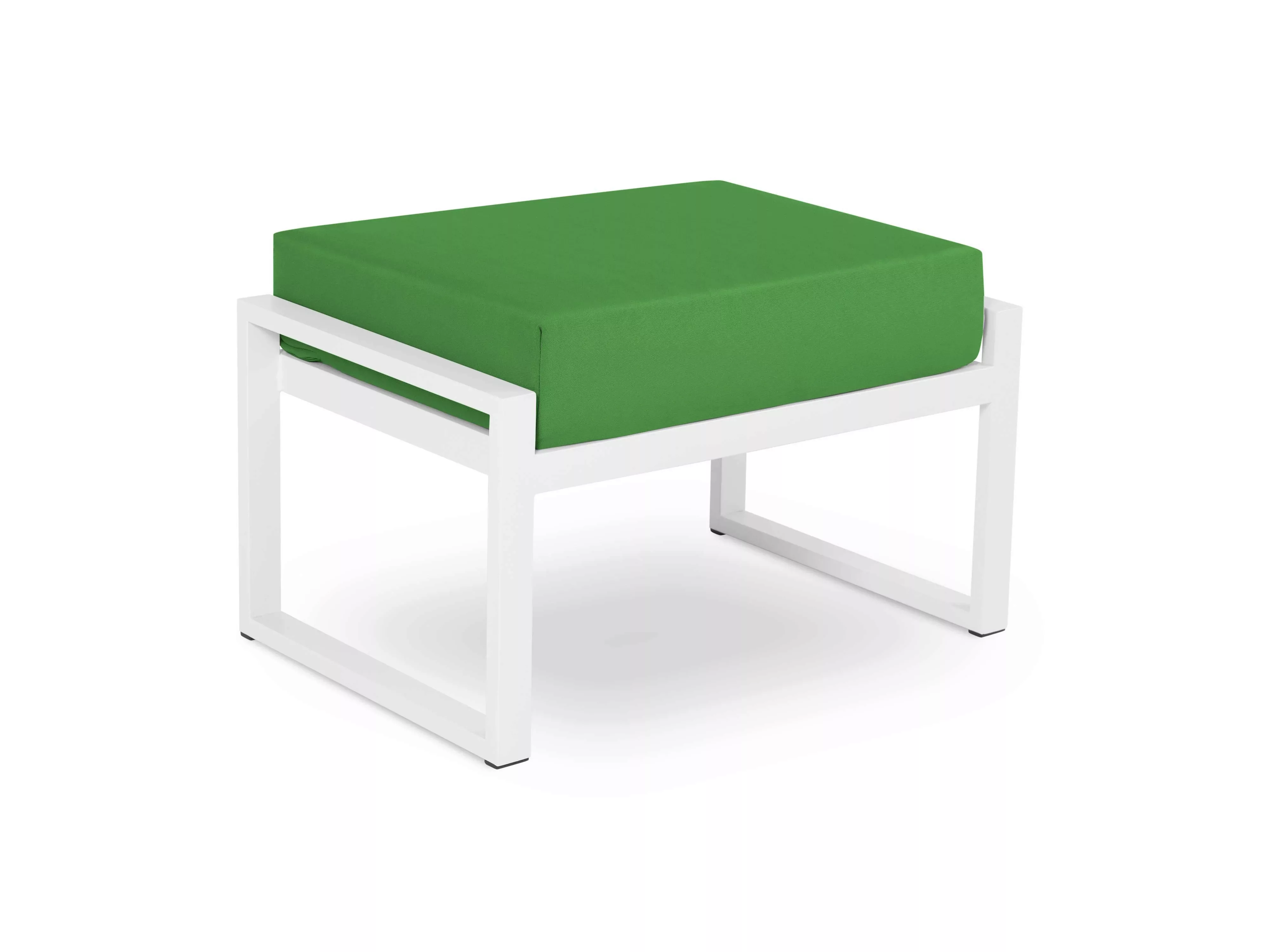 Calme Jardin | Outdoor Hocker Nicea Weiß günstig online kaufen