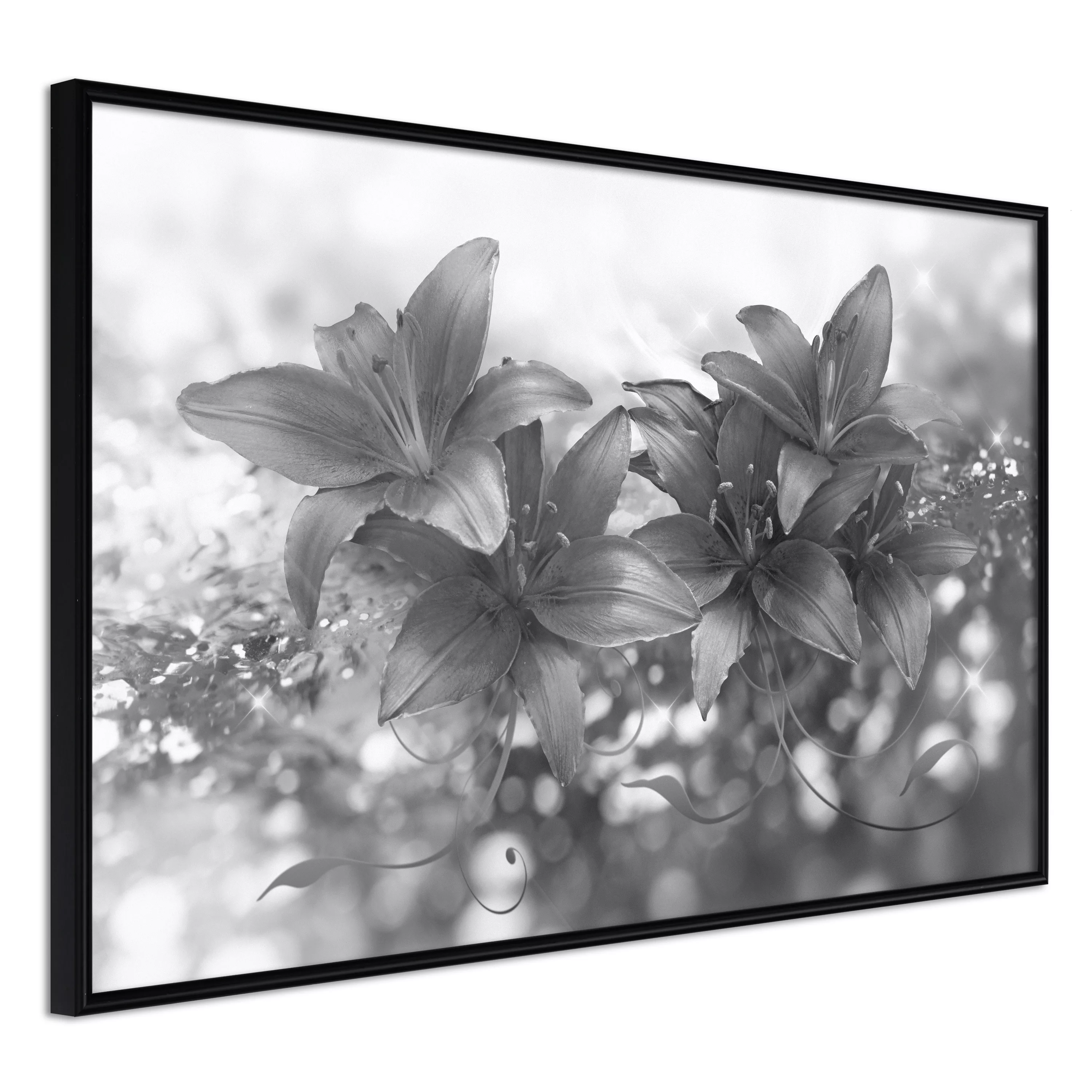 Poster - Dark Lillies günstig online kaufen