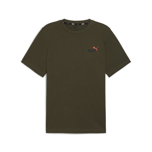 PUMA T-Shirt Essentials+ zweifarbiges T-Shirt mit kleinem Logo Herren günstig online kaufen