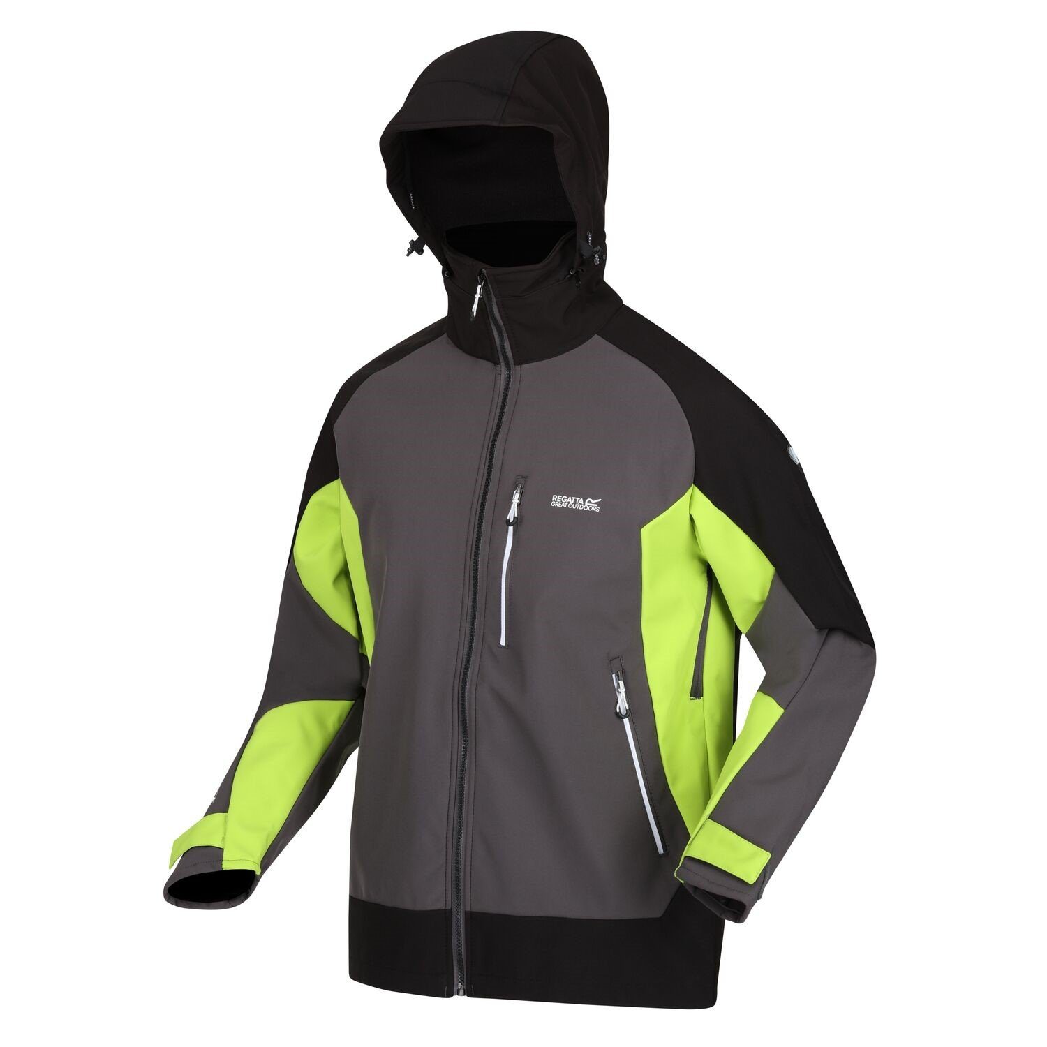 Regatta Softshelljacke Outdoorjacke mit Kapuze Hewitts günstig online kaufen
