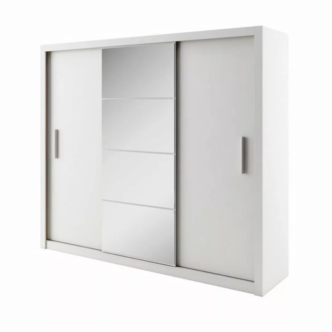 Compleo Kleiderschrank VENTI 01, mit Spiegel, 3-türig Schwebetürenschrank, günstig online kaufen