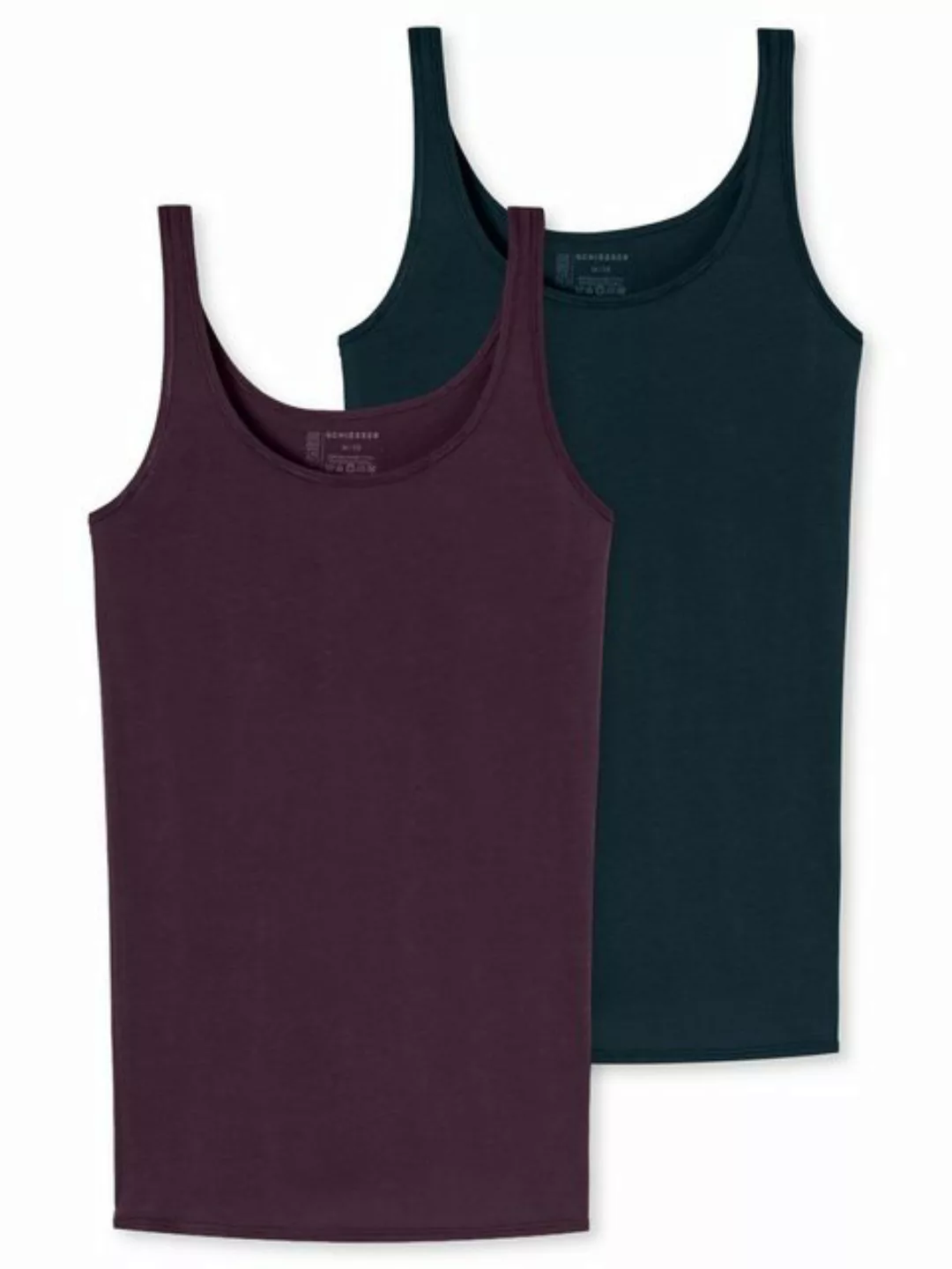 Schiesser Tanktop Schiesser diverse Damen Shirts (2-tlg) günstig online kaufen