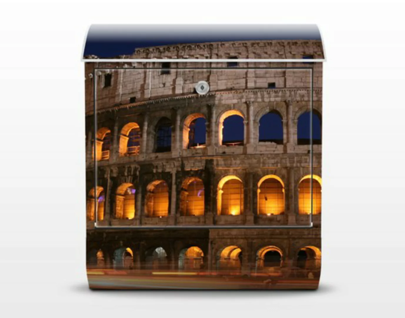 Briefkasten Architektur & Skylines Colosseum in Rom bei Nacht günstig online kaufen