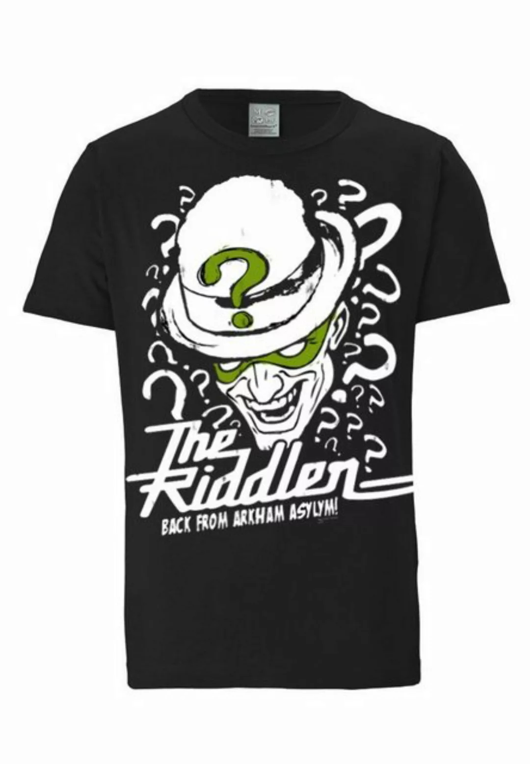 LOGOSHIRT T-Shirt The Riddler - DC Batman - Arkham mit coolem Front-Print günstig online kaufen