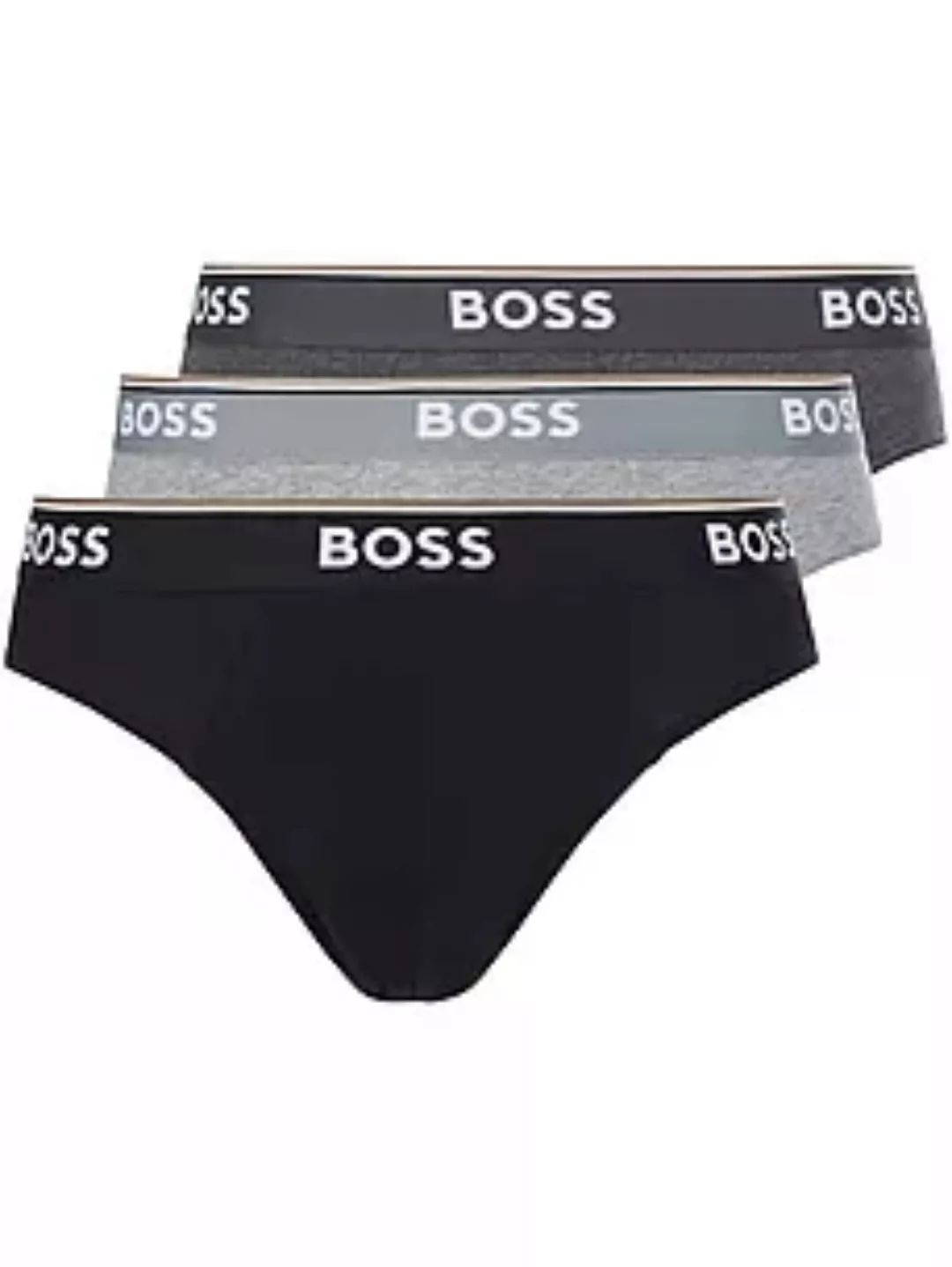 BOSS Slip, (Packung, 3er-Pack), mit Logo Webbund günstig online kaufen