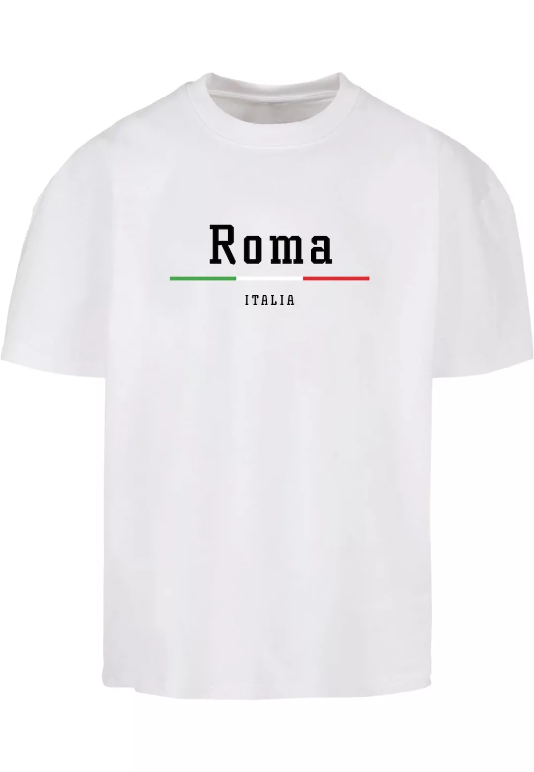 Merchcode T-Shirt "Merchcode Herren Roma Ultra Heavy Cotton Box T-Shirt" günstig online kaufen