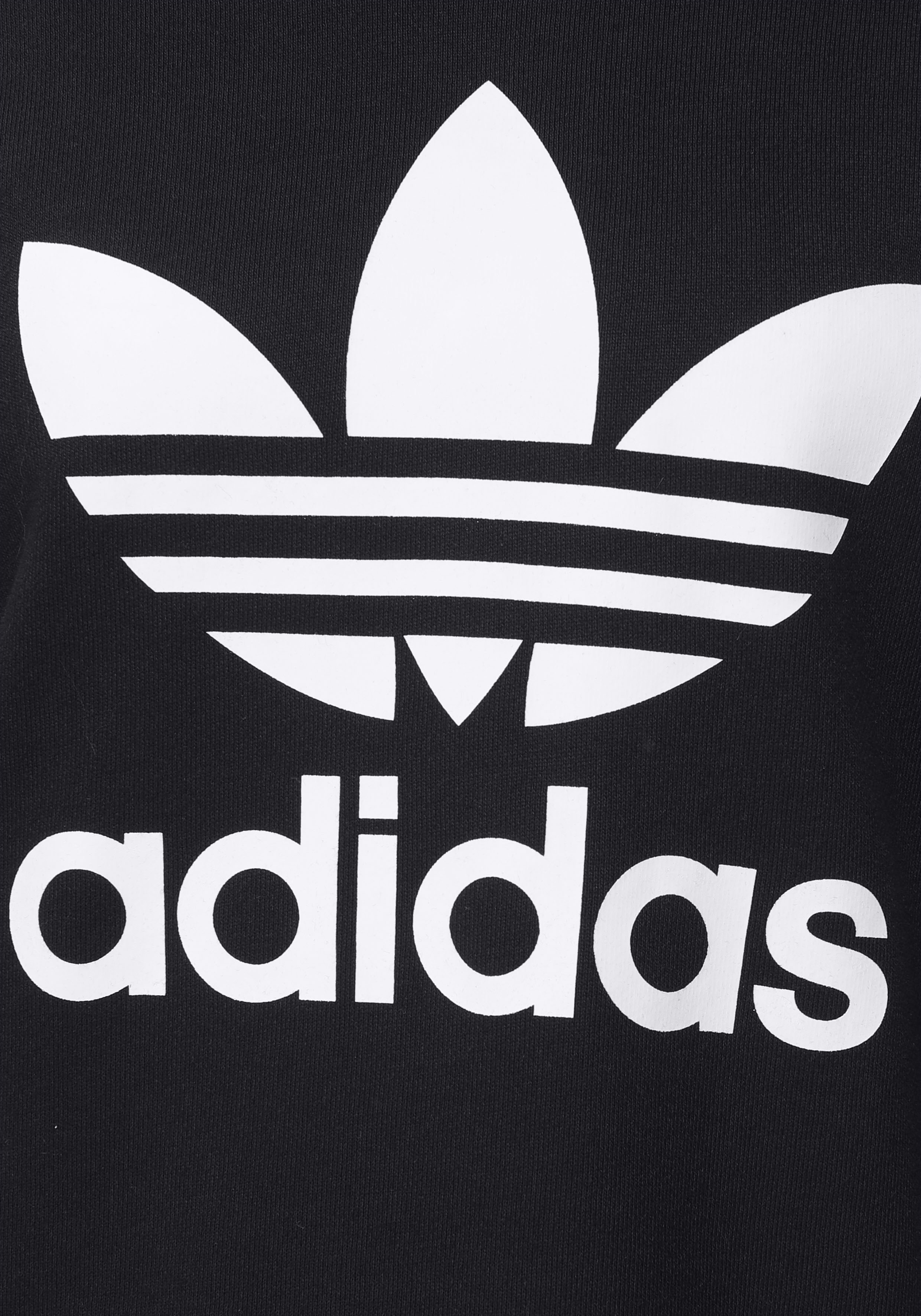 Adidas Originals Trefoil Crew Sweatshirt 34 Black / White günstig online kaufen