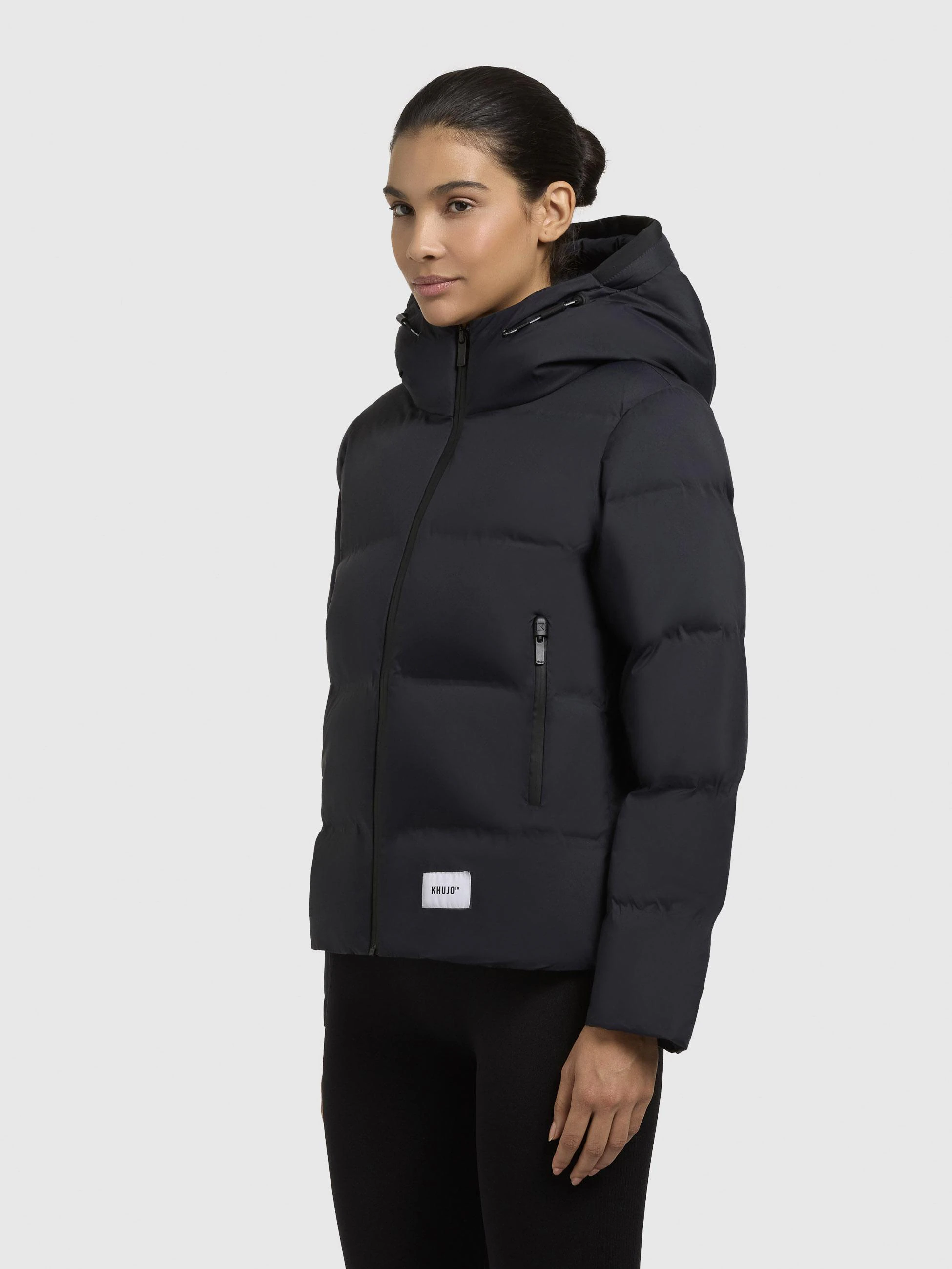 khujo Winterjacke "Liev", mit Kapuze, Warme Damen Winter Steppjacke günstig online kaufen