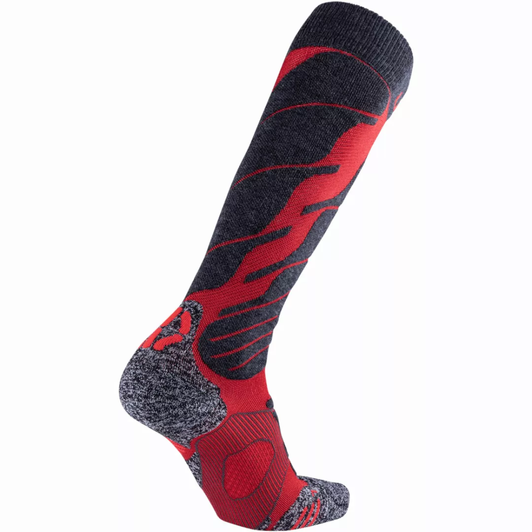 UYN Ski Magma Socks Man Herren-Funktionssocken Dark Red günstig online kaufen