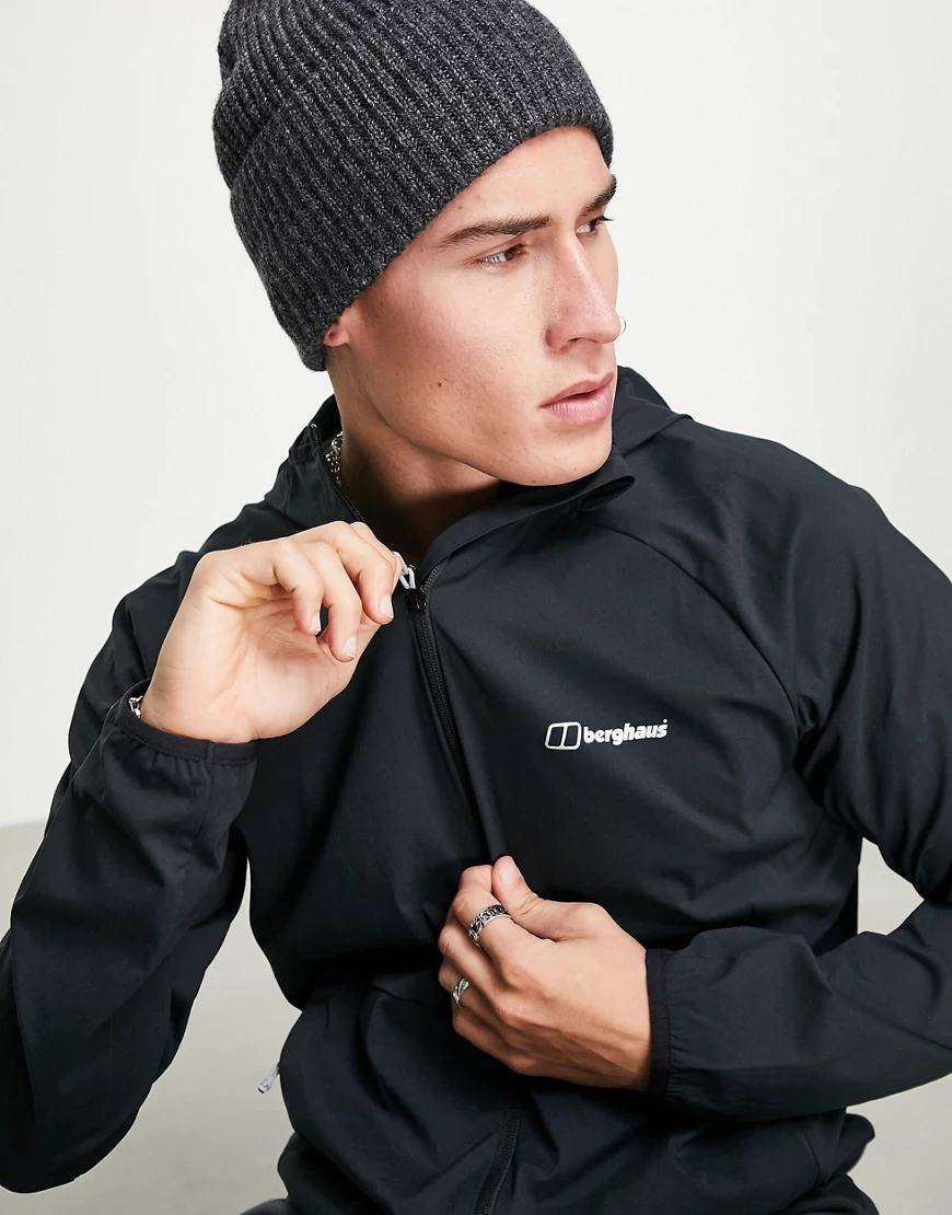 Berghaus – Theran – Kapuzenjacke in Schwarz günstig online kaufen