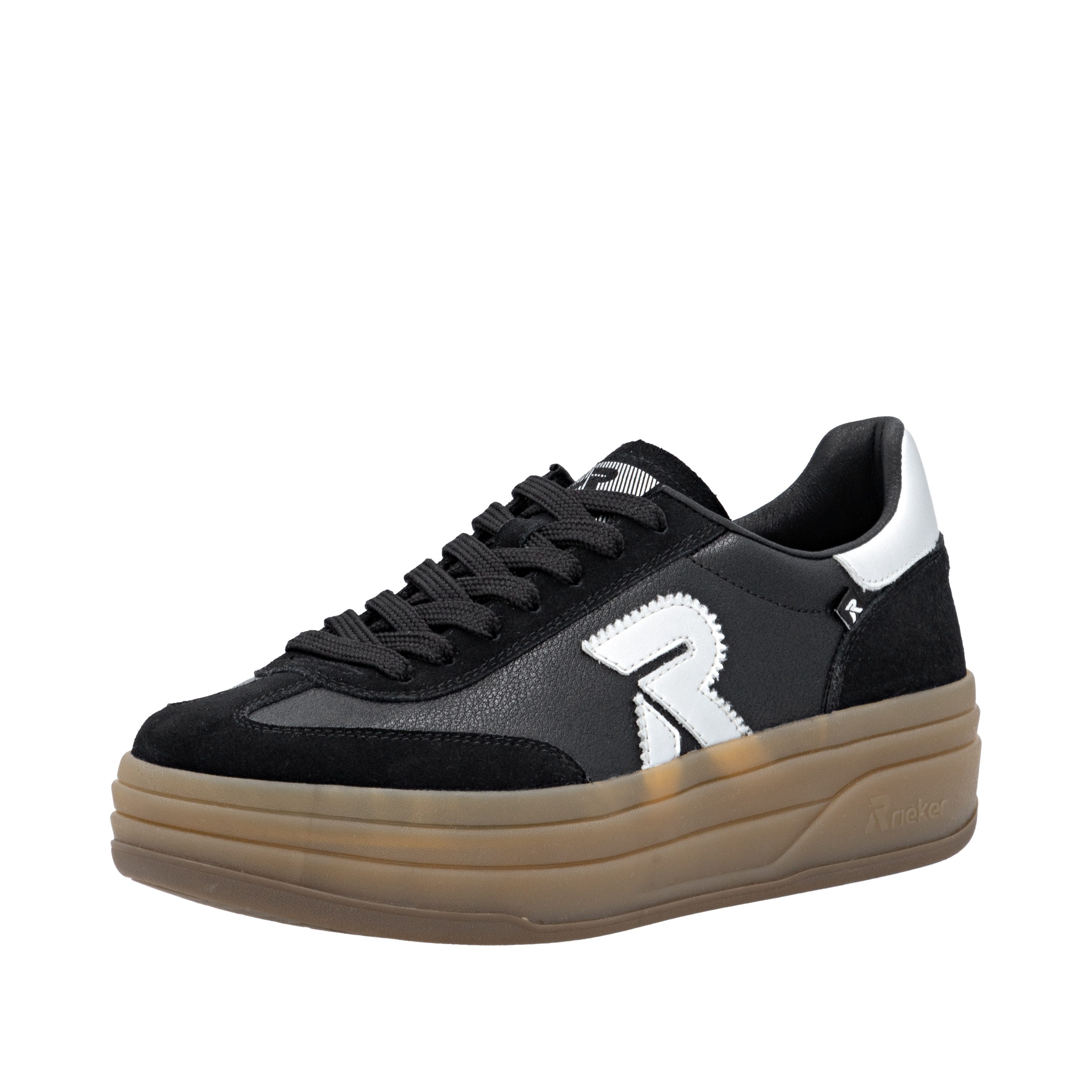 RIEKER Sport Swing2GO Plateausneaker Retro-Sneaker, Schnürschuh, günstig online kaufen
