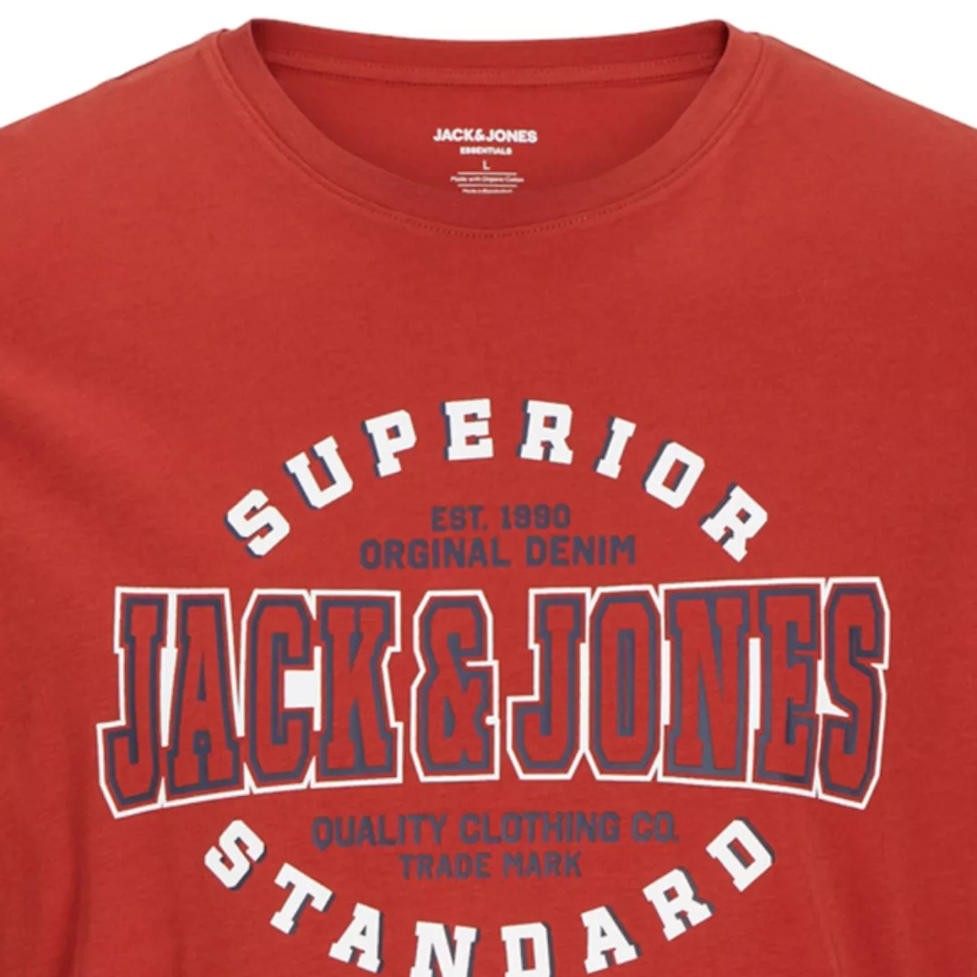 Jack & Jones Print-Shirt Rundhals T-Shirt in großen Größen von Jack&Jones, günstig online kaufen