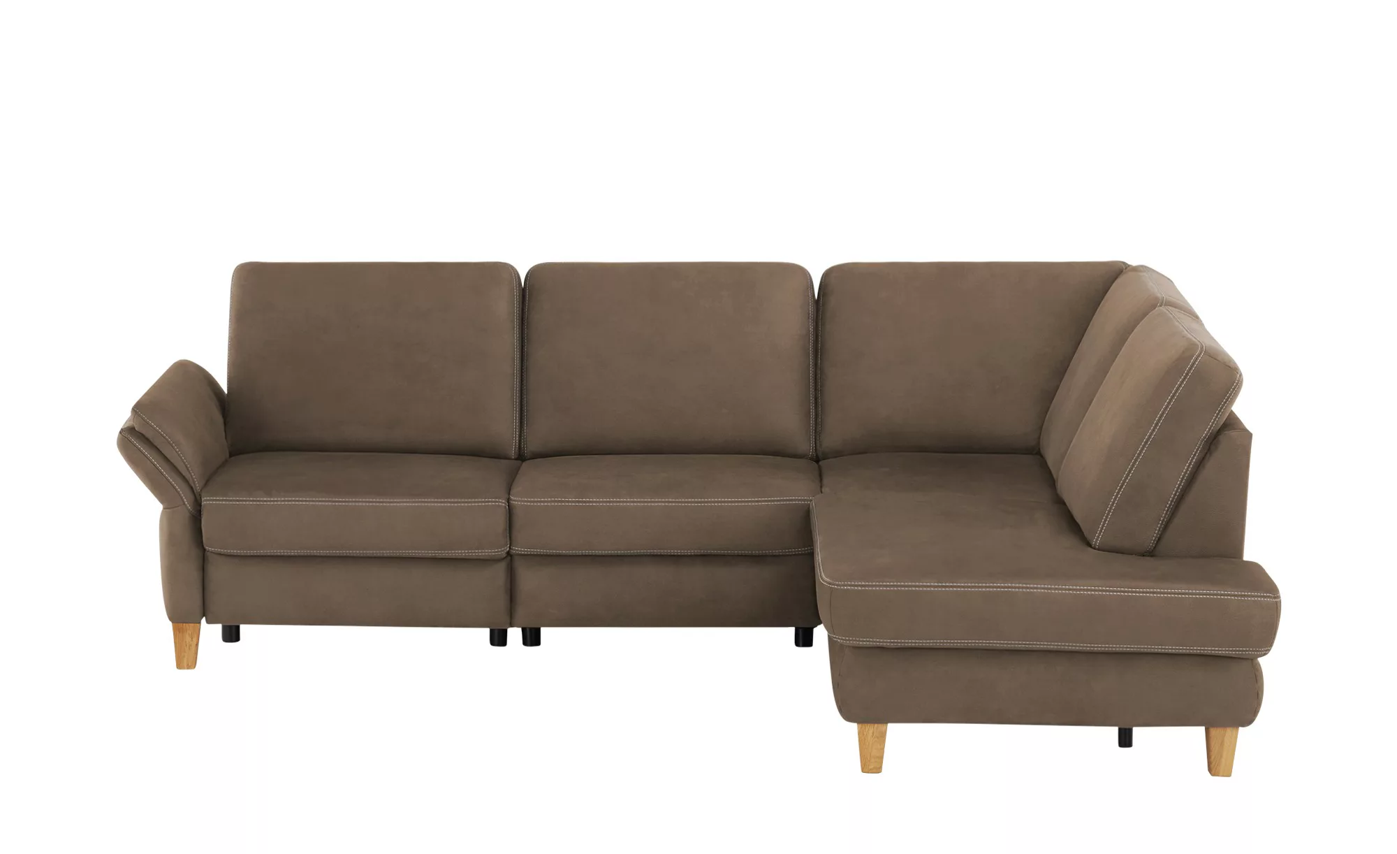 Max Schelling Ecksofa  Maximum Plus - braun - 89 cm - Polstermöbel > Sofas günstig online kaufen