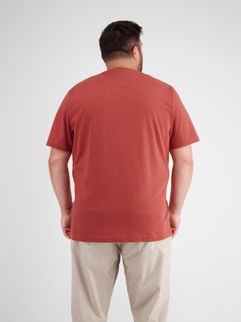 LERROS T-Shirt "LERROS T-Shirt mit Brustprint in Übergrößen" günstig online kaufen