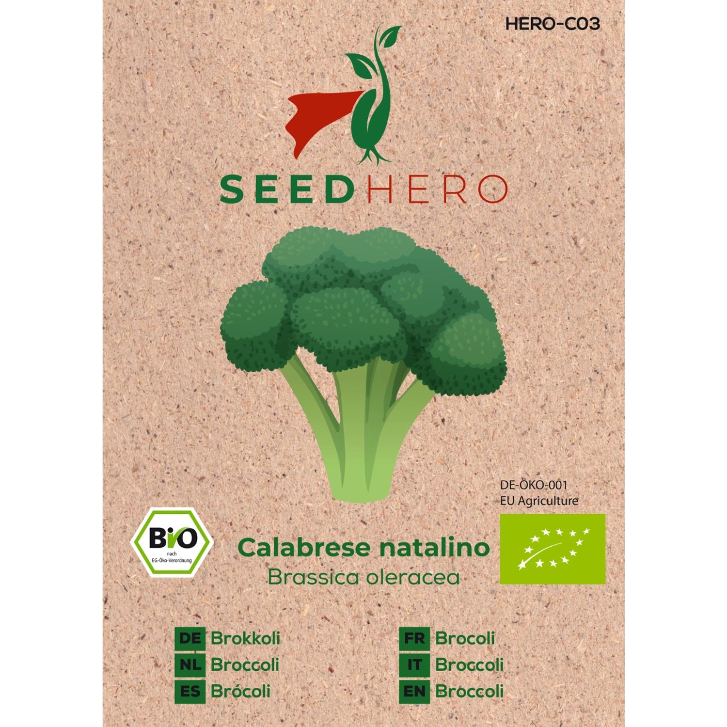 Seedhero BIO Brokkoli Calabrese Natalino Samen günstig online kaufen