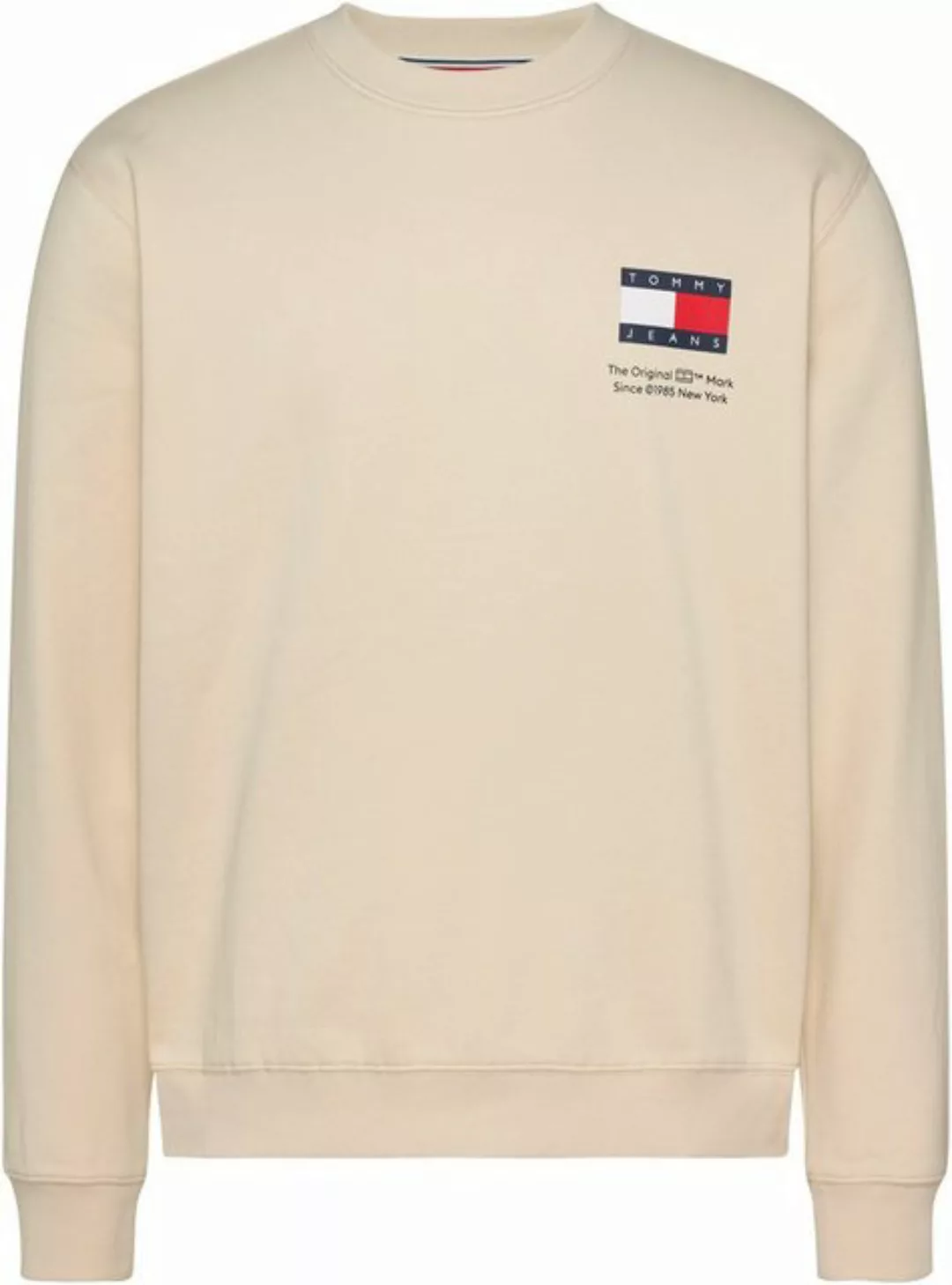 Tommy Jeans Sweatshirt TJM REG ESSENTIAL FLAG CNECK EXT Rundhals-Sweatshirt günstig online kaufen