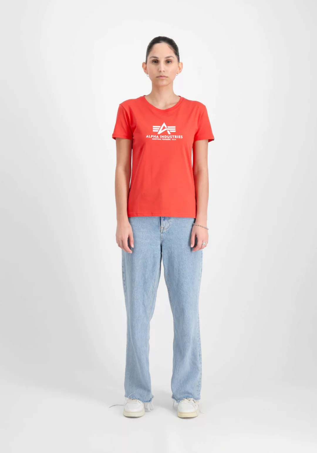 Alpha Industries T-Shirt "Alpha Industries Women - T-Shirts New Basic T Wmn günstig online kaufen