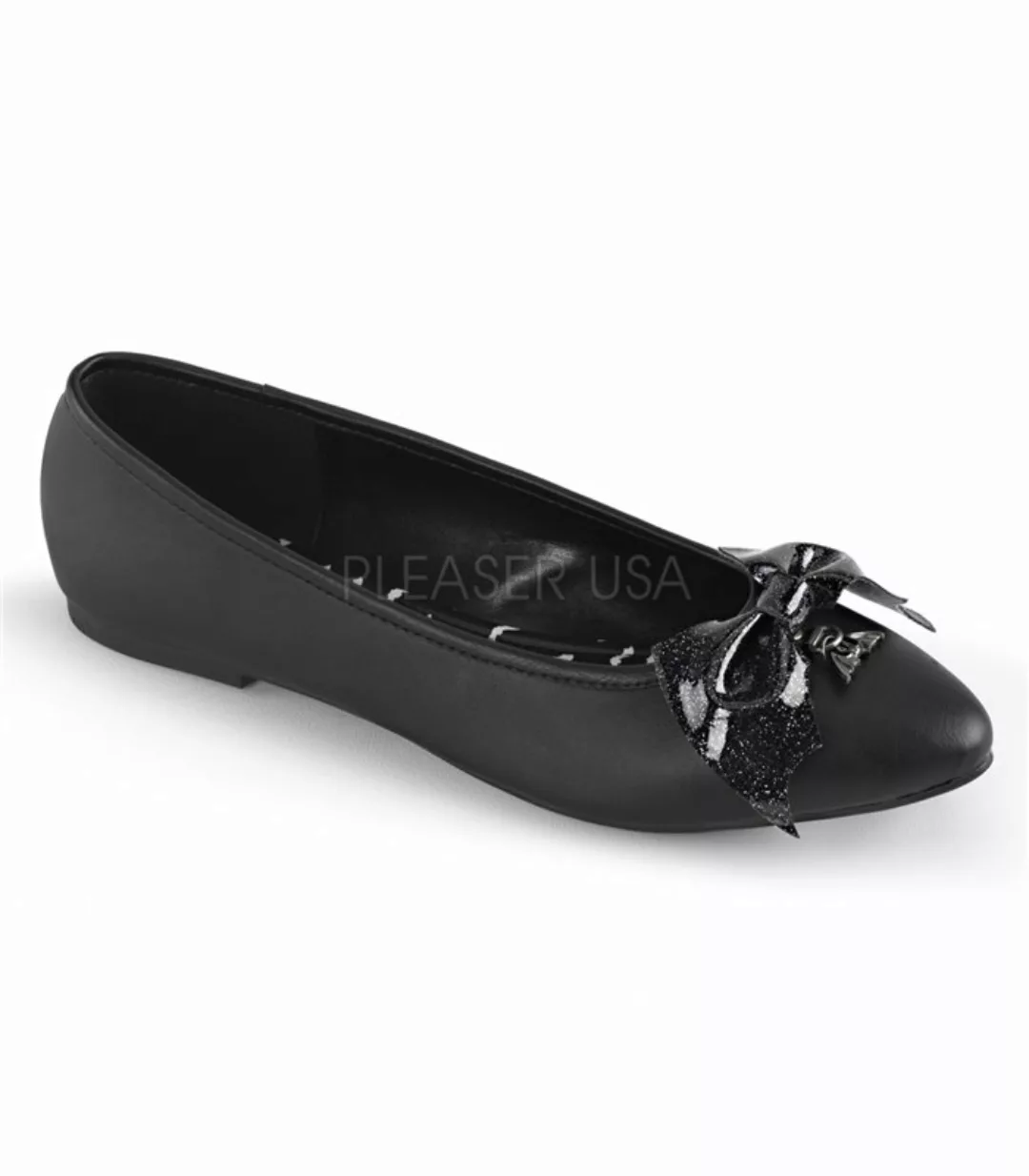 Demonia Ballerinas VAIL-01 Schwarz (Schuhgröße: EUR 41) günstig online kaufen