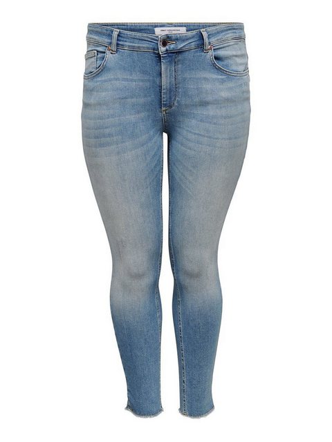 Carmakoma by Only Damen Jeans CARWILLY LIFE - Skinny Fit - Blau - Light Blu günstig online kaufen