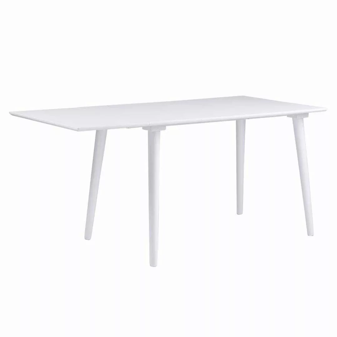 Esszimmertisch in Weiß Tischplatte hochklappbar günstig online kaufen