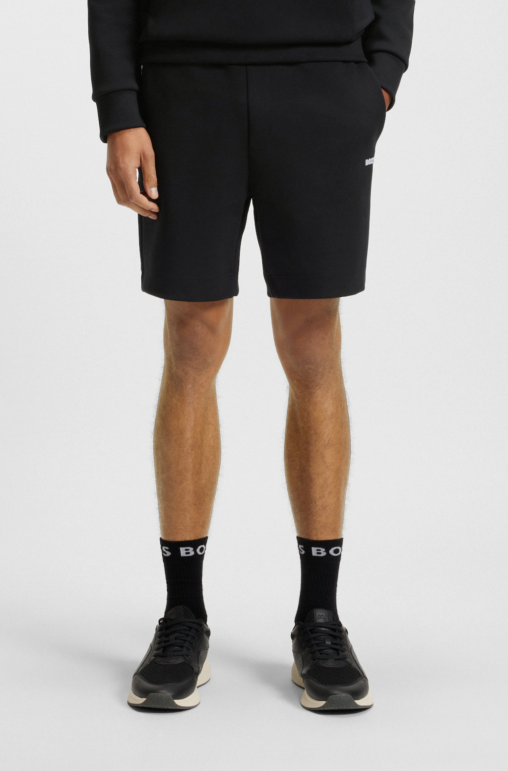 BOSS GREEN Sweatshorts "Shorts Zone", mit Streifendetails Sweatpants Freize günstig online kaufen